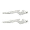 Surron Light Bee X / S X / L1E Silver Passenger Footpeg Extensions (2020-2023)