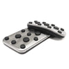 Toyota Land Cruiser Prado Stainless Steel Brake Gas Pedal Covers (10-22)