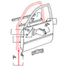 Toyota Corolla E100 1991-1998 Front Door Weatherstrip