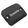 Ducati Scrambler Black Front Brake Clutch Reservoir Oil Pump Cap (18-20)