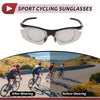 1 Pc Motorcycle Riding Goggles Light Gray Lens Black Gray Frame