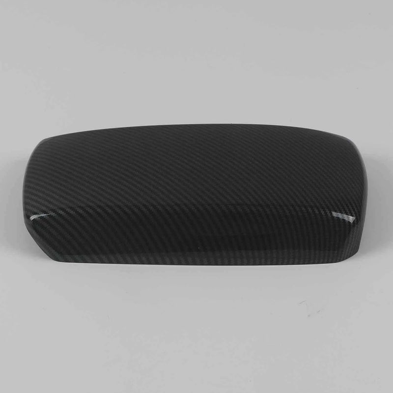 Toyota Corolla Armrest Storage Box Lid Carbon Fiber Cover Trim (2020-2024)