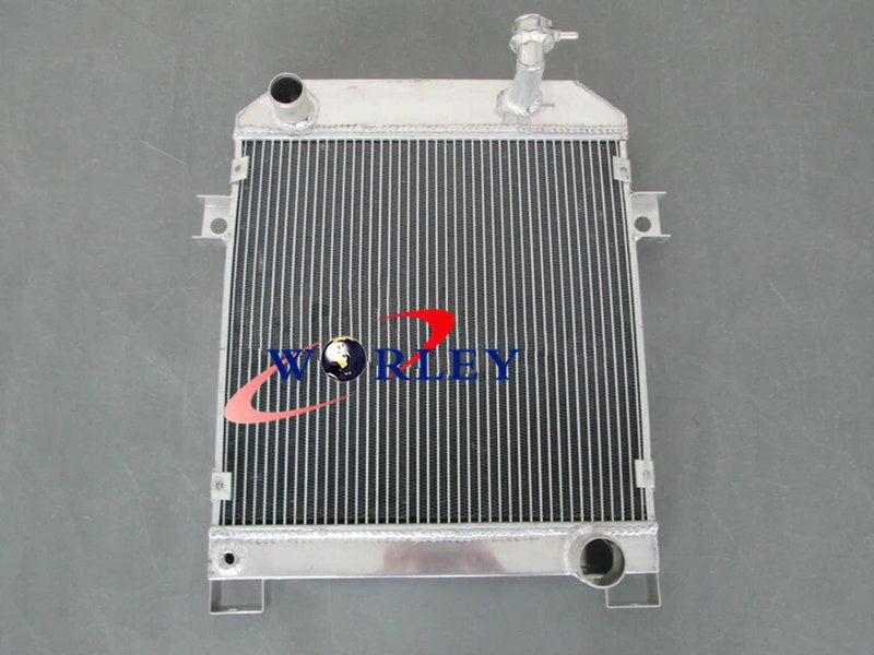 Jaguar MK2 2.5 & Daimler V8 Aluminum Radiator + Fan (1962-1967)
