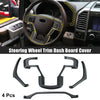 Ford F-150 4 x Dashboard Steering Wheel Panel Trims (2015-2019)