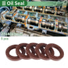 Make Model Oil Seal 27x40x7mm 5 Pcs Seal Ring Rotary Shaft Seal FKM Rubber