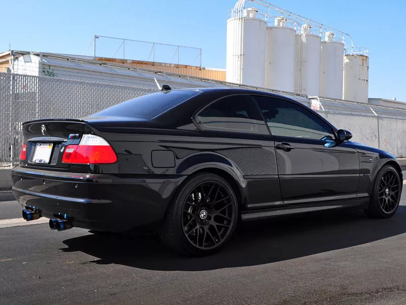BMW E46 Sedan Coupe M3 Black Sapphire Boot Lip Spoiler (2000-2006)