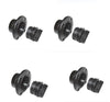 4 Boat Bungs Self Bailer Black TENOB Large Nylon External Mount