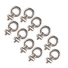RV, Caravan, Motorhome 10 x M4 Awning Rail Stoppers, Stainless Steel