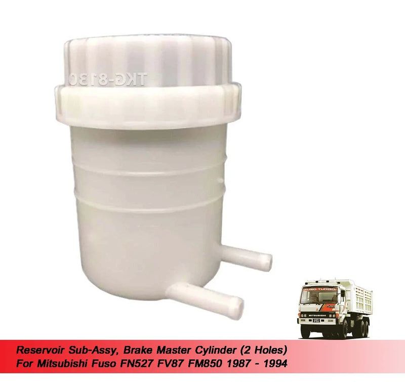 Mitsubishi Fuso FN527 FV87 FM850 Brake Master Cylinder Reservoir 2 x Holes