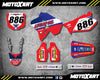 Honda CR 125 (1995-1997) - ACTIVE STYLE Stickers Full Custom Graphic Kit