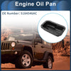 Jeep Wrangler 2012-2018 - 1 Pc Iron Black Engine Oil Pan