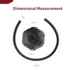 Kawasaki Prairie 400 Fuel Tank Cap Tube (1997-2002)