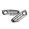 Audi A4 Allroad Honeycomb Fog Light Grille Cover (2010-2016)