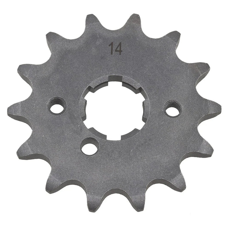 Yamaha Breeze 125 & Grizzly 125 14-Tooth Front Steel Sprocket
