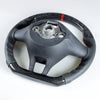 VW Golf MK7, Polo MK6 Carbon Leather Steering Wheel (2012-2020)