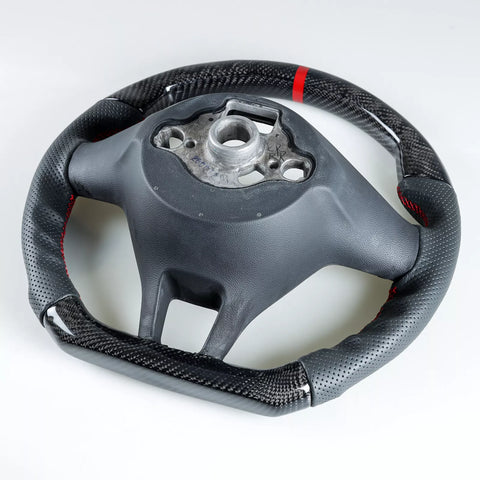 VW Golf MK7, Polo MK6 Carbon Leather Steering Wheel (2012-2020)