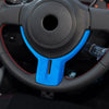 Subaru BRZ, Toyota GT86 1pc Blue Leather Steering Wheel Cover (2012-2020)