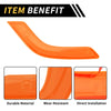Jeep Wrangler Orange Front Rear Door Handle Panel Bezel Cover Trims (2007-2023)