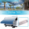 Trailer Truck Camper 13-16FT RV Awning Replacement Fabric