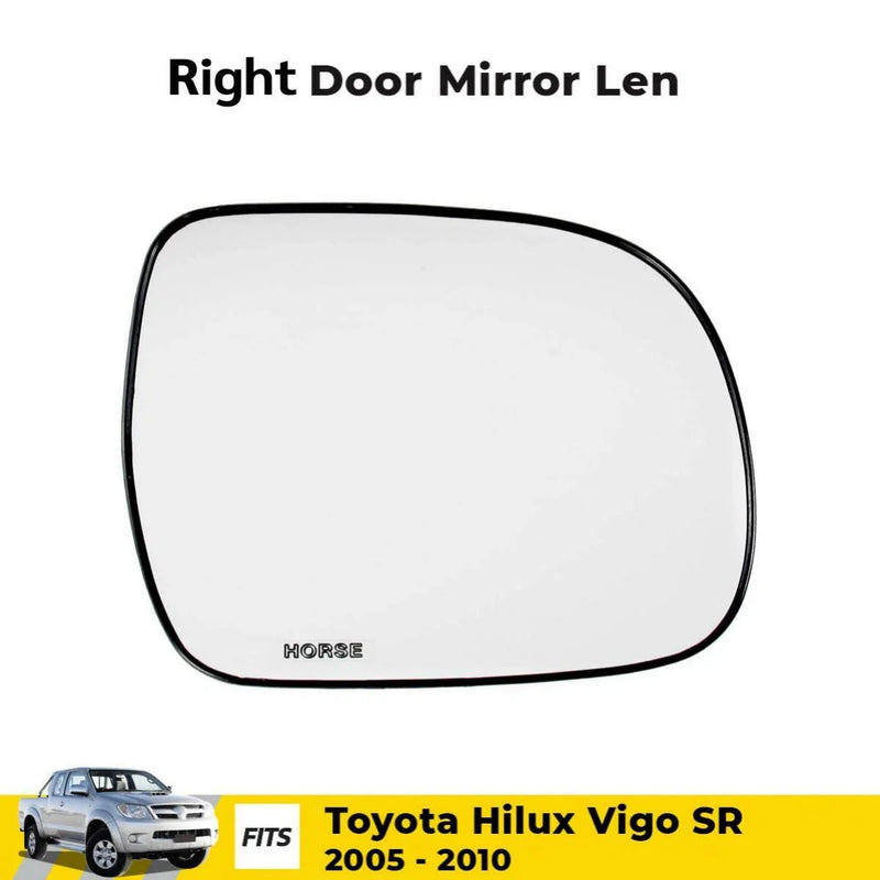 Right Side Mirror Lens Glass Fits Toyota Hilux Vigo SR5 KUN16 GGN15R V6 2005-10