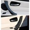 BMW E90 328i 4 Pcs Black Inner Door Handle Pull Trim Covers (2007-2013)