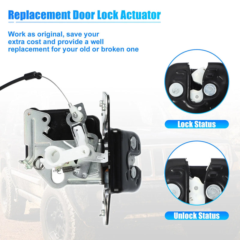 Jeep Grand Cherokee, Dodge Rear Tailgate Lock Latch (2011-2020)