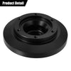 BMW M3 Z4 E90 Mini Cooper 6 Hole Hub Adapter Black
