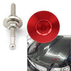 Universal Cars Red Push Button Quick Release Hood Pins