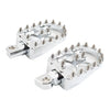 Harley Dyna Sportster Fatboy Wide Fat Foot Pegs MX Style