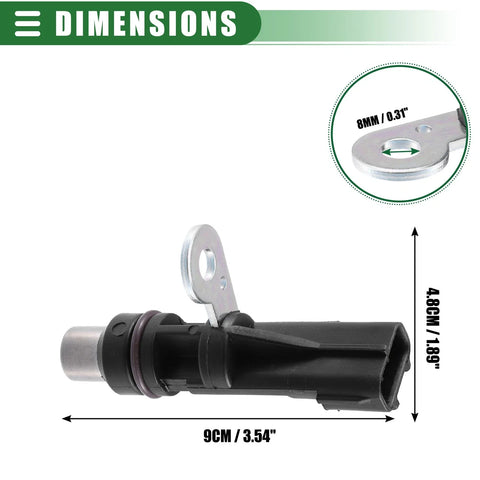 Dodge Durango 2001-2009 Crankshaft Position Sensor (2 x)
