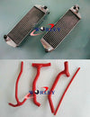 HUSQVARNA TE610 TE570 TE410 Aluminum Radiator + Black Hose (1993-2003)