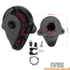 Harley Touring Road King Dyna Street Bob Black Air Filter Cleaner (00-17)