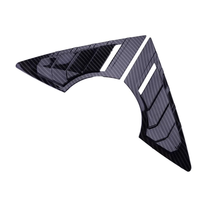 KIA K3 Forte Cerato Carbon Fiber ABS Window Scoop Louver Cover (2014-2023)