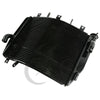 Kawasaki Ninja ZX6R ZX636 ZX6RR Black Radiator Engine Cooler (2005-2006)