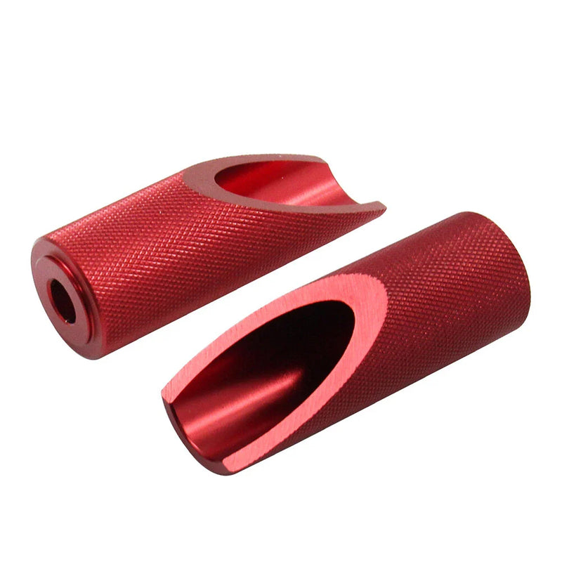 Honda Ruckus Red Aluminium Motorcycle Footpegs (2003-2023)