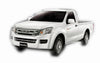 Isuzu D-Max 2 x Front & Rear Mud Flaps (2012-2015)