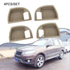 Fe 2 x Left Driver Inside Door Handle Beige Plastic (2007–2012)