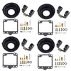 Suzuki GS550E, GS550L, GS550T 4 x Carburetor Repair Kit (1977-1980)