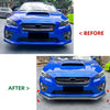 Subaru WRX STI VA Bumper Spoiler Lip Splitter (2015-2021)