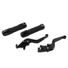 Yamaha FJR XJR 1300 Black Brake Clutch Lever Grip Set (2001-2008)