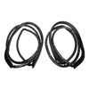 Honda Accord Sedan 1990-1993 Rear Door Weatherstrip Seal Set