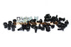 Honda CBR600RR Black Aluminium Screws (2003–2006)