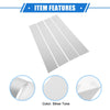 Dodge Ram 1500 (2009-2010) Silver Tone 4 x Pillar Door Window Trim Covers