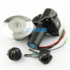 Yamaha YBR125 Fuel Gas Cap Ignition Key Switch Seat Lock (2005-2009)