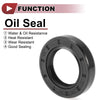 Rotary Shaft Seal 32x52x10mm Oil Seal Nitrile 70 Durometer Rubber 5 Pcs
