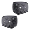 Side Mirror Glass Lens Rear View Pair Fits Mitsubishi Triton L200 Pickup 2015-18
