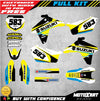 Suzuki RMZ 450 Custom Graphics Full Kit (2005-2006)