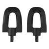 Harley Road King, Street Glide Matte Black Footpegs (2009-2023)