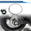 Motorcycle 160cm / Brake Clutch Oil Hose Line / Nylon SS Wire Braid PU