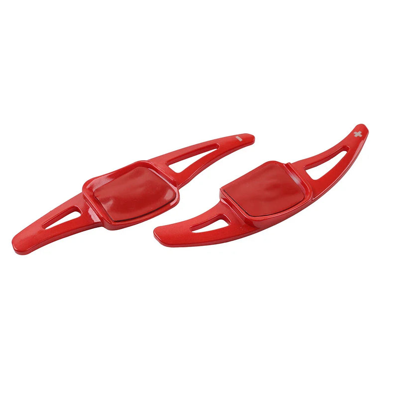 VW Golf 8, Atlas, Sharan, Touareg Red Steering Wheel Paddle Shifter Extensions